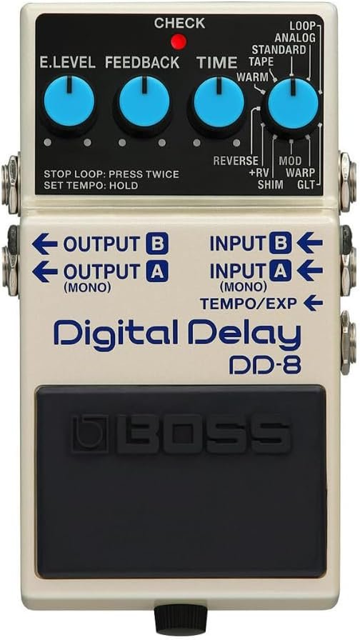 Boss DD-8 Digital Delay Pedal Review Eleven Modes and Built-In Looper Tested