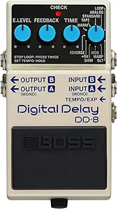Boss DD-8 Digital Delay Pedal Review Eleven Modes and Built-In Looper Tested