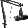 61-0YoCB2LL.__AC_SX300_SY300_QL70_FMwebp_ FIFINE AM8T Gaming Microphone Review Dynamic RGB Mic Kit for Streaming and Podcasting