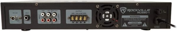 Rockville RCS80-1 Commercial Amplifier Bluetooth Receiver Review for Restaurants and Small Businesses