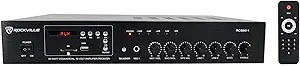 Rockville RCS80-1 Commercial Amplifier Bluetooth Receiver Review for Restaurants and Small Businesses