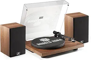 615JHz7y1KL.__AC_SX300_SY300_QL70_FMwebp_ ANGELS HORN Hi-Fi Turntable System Review Bluetooth Vinyl Record Player with Speakers