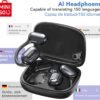MINISO MS162 Open-Ear Wireless Earbuds Review Real-Time AI Translation in 150 Languages