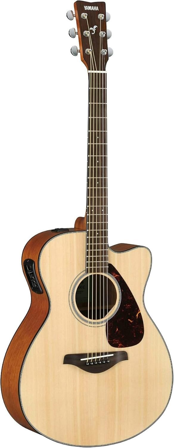 Yamaha FSX800C Acoustic-Electric Guitar Review Perfect for Beginners and Balanced Sound Quality