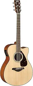 Yamaha FSX800C Acoustic-Electric Guitar Review Perfect for Beginners and Balanced Sound Quality