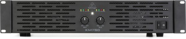 Behringer KM750 Power Amplifier review exploring performance, features, and sound quality
