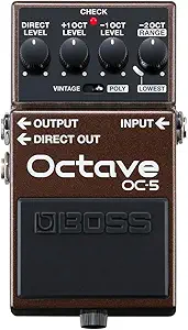 Boss OC-5 Polyphonic Guitar/Bass Octave Pedal review for musicians seeking versatile sound