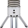 Samson Meteor Mic USB Condenser Microphone review for podcasting and recording enthusiasts