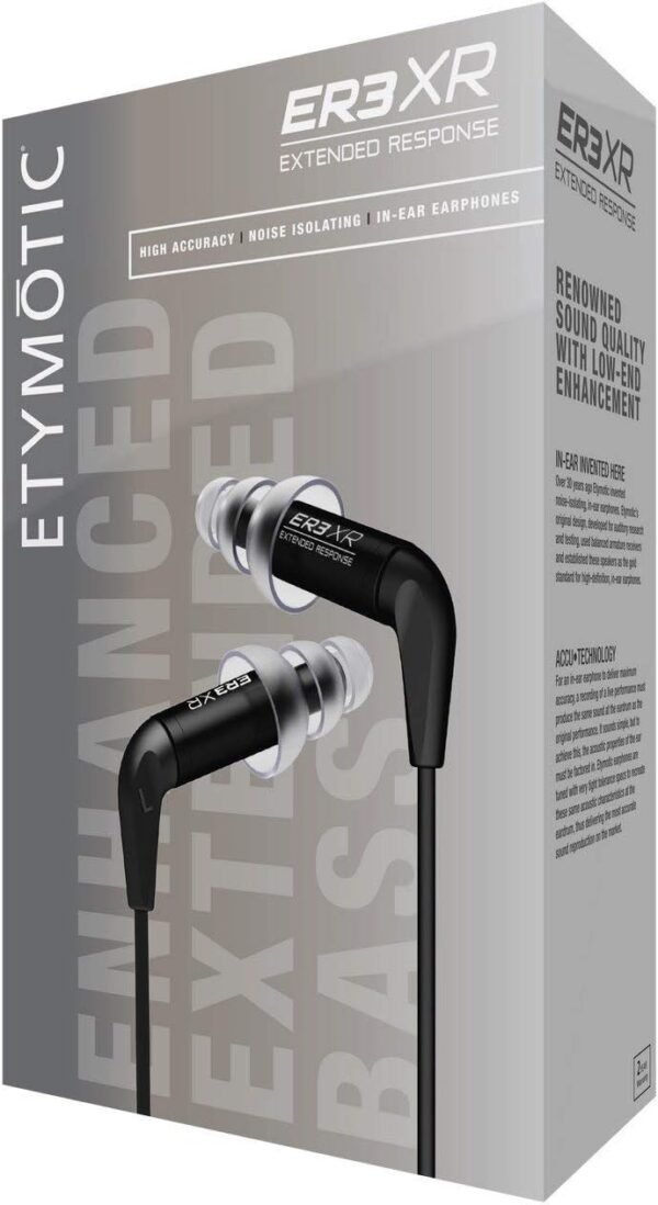 61M3kJChNPL._AC_SL1280_ Etymotic ER3XR Earbud Headphones Review High-Performance Sound with Enhanced Bass