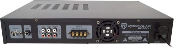 Rockville RCS80-1 Commercial Amplifier Bluetooth Receiver Review for Restaurants and Small Businesses