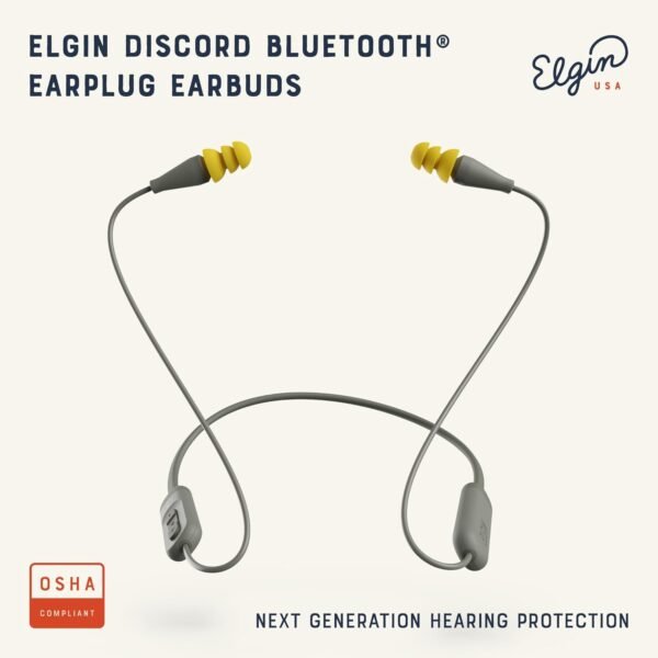 Elgin Discord Gen 2 Bluetooth Earplug Earbuds review for noise isolation and industrial work