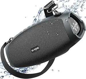 W-KING X10 review powerful portable Bluetooth speaker with 120W bass and IPX6 waterproof design