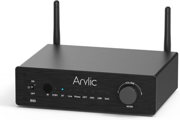 71E1NKLBDL._AC_SL1500_ Review of Arylic B50 Bluetooth Amplifier 50W with HDMI ARC and aptX HD