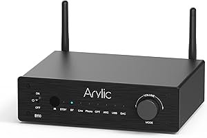 Review of Arylic B50 Bluetooth Amplifier 50W with HDMI ARC and aptX HD