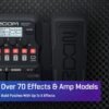 71HwxE5dIKL._AC_SL1440_ Zoom G1X FOUR Guitar Multi-Effects Processor Review Powerful Features for Musicians