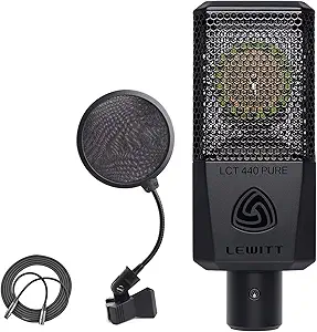 71Orprics5L.__AC_SX300_SY300_QL70_FMwebp_ Best Microphone Review Lewitt LCT-440 Pure Mic Bundle for Studio Recording