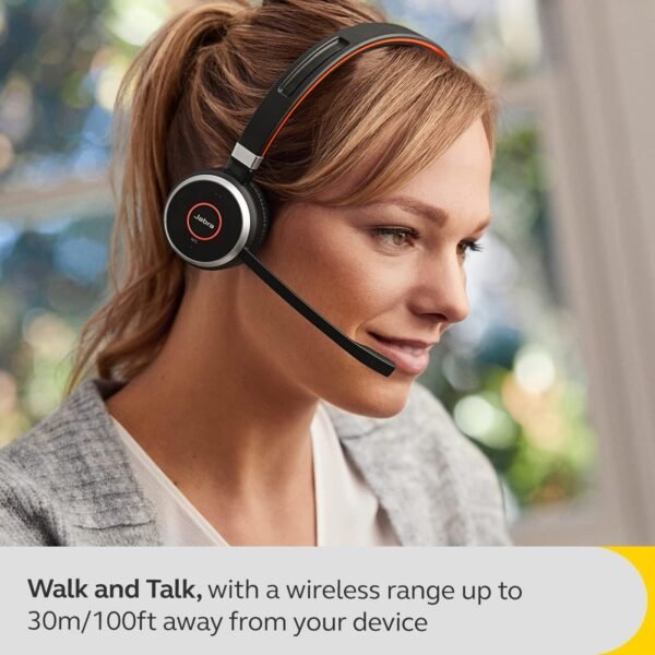 71ef7svBmOL._AC_SL1400_ Jabra Evolve 65 SE Wireless Headset Review Best Noise-Cancelling Option for Calls