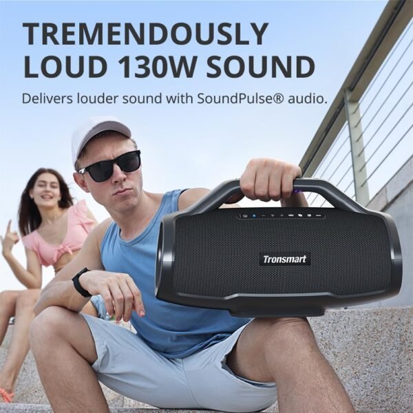 Tronsmart Bang Max Portable Bluetooth Speaker review 130W sound, deep bass, and party features