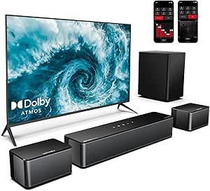 71p-XL3cnFL.__AC_SX300_SY300_QL70_ML2_ ULTIMEA Poseidon D60 5.1 Sound Bar Review Dolby Atmos Surround System Explained