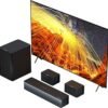 71xXrP42JOL.__AC_SX300_SY300_QL70_ML2_ ULTIMEA Poseidon D50 5.1 Sound Bar Review Powerful Home Theater System with Subwoofer