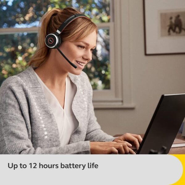 71yleVAScsL._AC_SL1400_ Jabra Evolve 65 SE Wireless Headset Review Best Noise-Cancelling Option for Calls