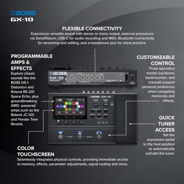 815VX4u9X1L._AC_SL1500_ Boss GX-10 Guitar Effects Processor review exploring features, performance, and sound quality