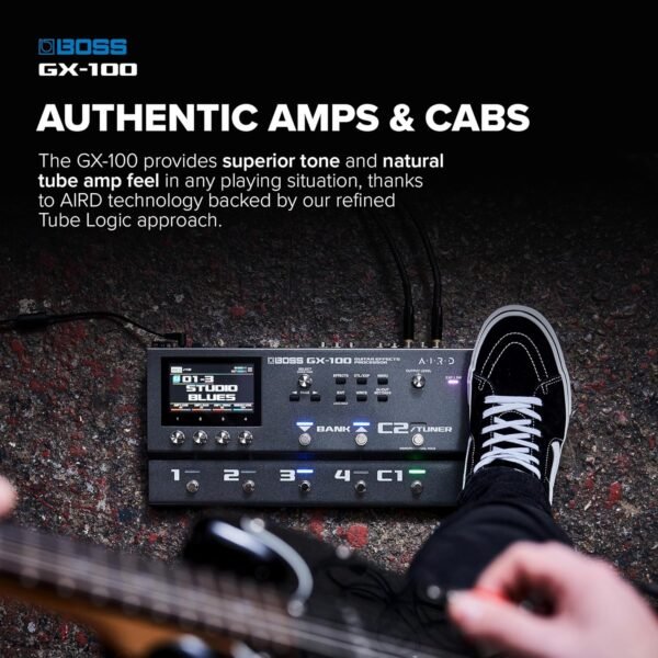 Boss GX-100 Guitar Multi-effects Pedal review ultimate tone exploration and performance