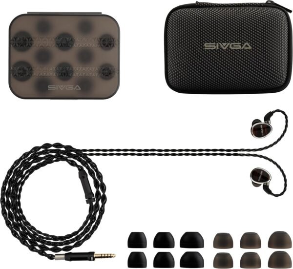 SIVGA Nightingale Hi-Fi in-Ear Earphones review featuring Planar Magnetic Drivers