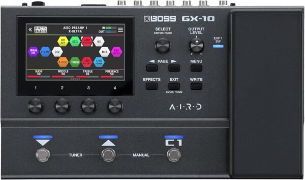 81IOhZvbboL._AC_SL1500_ Boss GX-10 Guitar Effects Processor review exploring features, performance, and sound quality