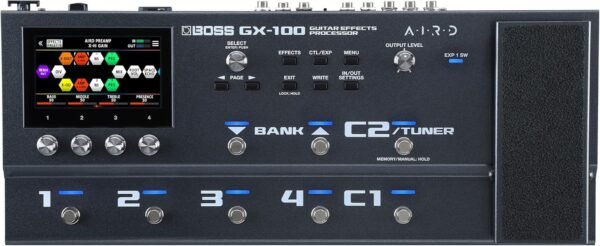 Boss GX-100 Guitar Multi-effects Pedal review ultimate tone exploration and performance