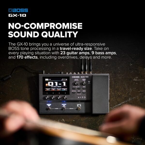 81e7E4khZ1L._AC_SL1500_ Boss GX-10 Guitar Effects Processor review exploring features, performance, and sound quality