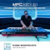 Akai Professional MPC Key 61 review exploring its synthesizer performance and music production features