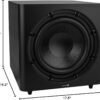 Dayton Audio SUB-1200 Powered Subwoofer Review Incredible Bass for Home Audio Systems