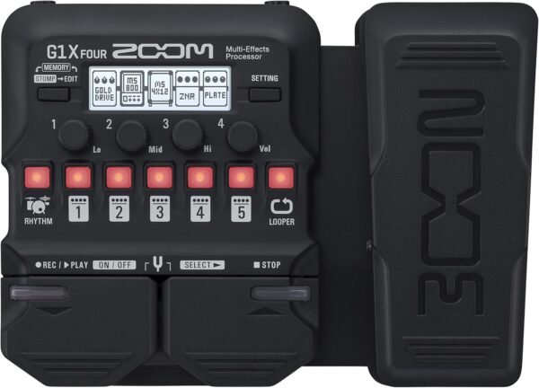 81lPUPAo-SL._AC_SL1500_ Zoom G1X FOUR Guitar Multi-Effects Processor Review Powerful Features for Musicians