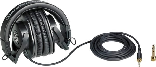 81n1G87LhL._AC_SL1500_ Audio-Technica ATH-M30x Professional Studio Monitor Headphones review delivers exceptional sound and comfort