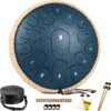 Steel Tongue Drum 13-Inch Hopwell Review D Major Relaxation and Music Insights