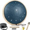 Steel Tongue Drum 13-Inch Hopwell Review D Major Relaxation and Music Insights