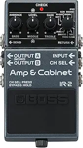 Boss IR-2 Amp and IR Cabinet Pedal review with Celestion-powered tones