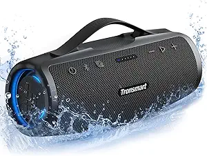Tronsmart Mirtune S100 Portable Bluetooth Speaker review powerful sound, 20-hour playtime, and waterproof design