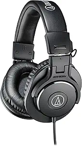 91lc-GVY-oL.__AC_SX300_SY300_QL70_FMwebp_ Audio-Technica ATH-M30x Professional Studio Monitor Headphones review delivers exceptional sound and comfort