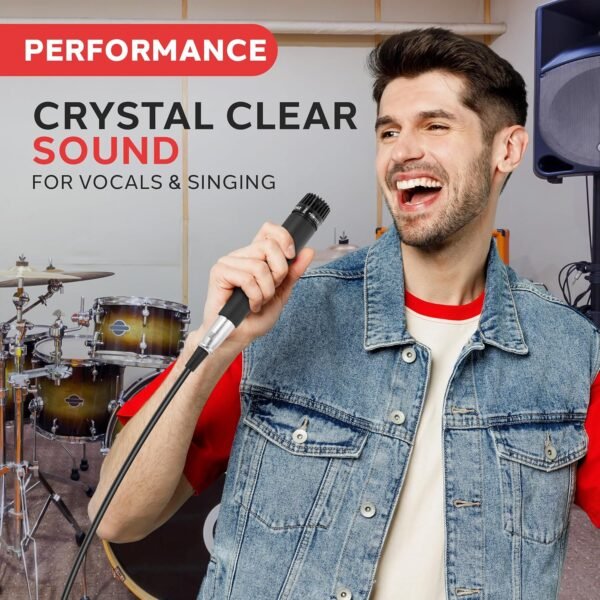 PylePro Dynamic Handheld Microphone PDMIC78 review rugged design and exceptional sound clarity